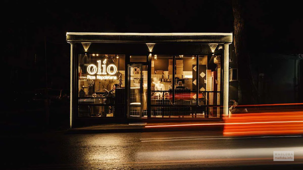 Пиццерия Olio Pizza Napoletana — неаполитанская пицца в Тбилиси