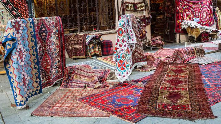Persian and georgian Carpet