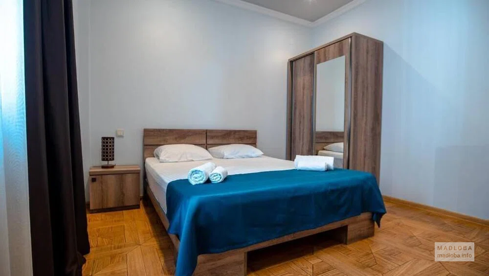 Спальня в отеле Порто Франко