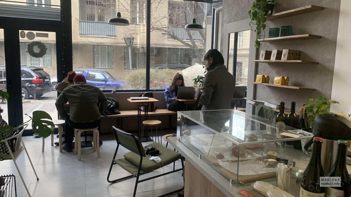 Интерьер Pulp Кофейня  в Тбилиси