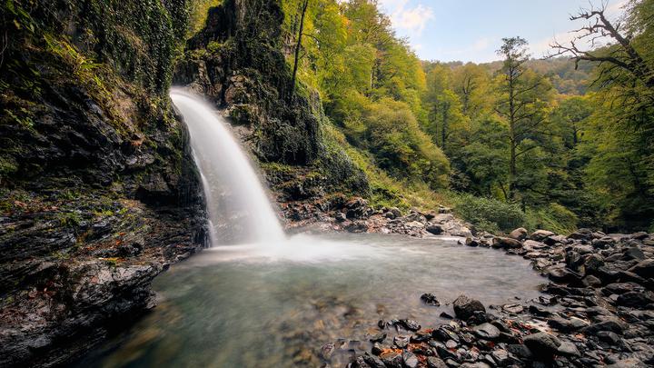 Rocho Waterfall in Lagodekhi