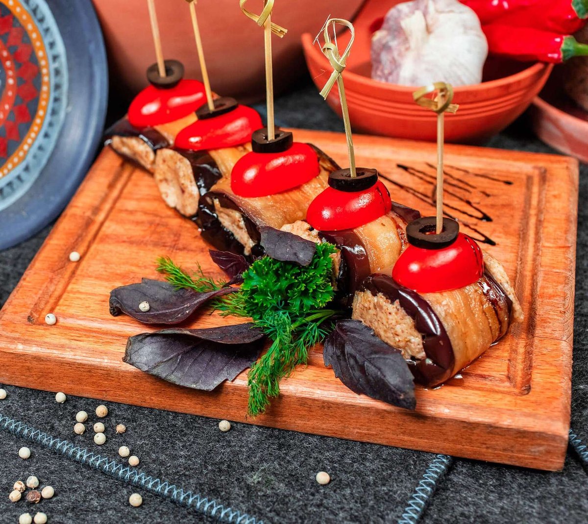 rolls-eggplant