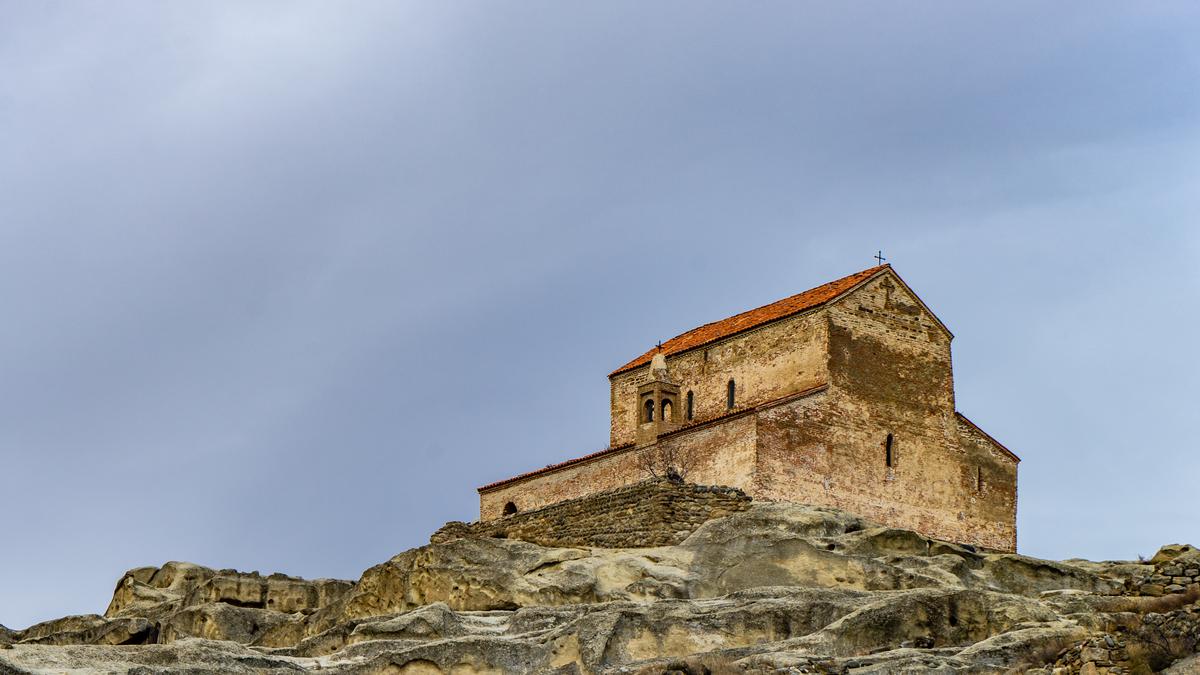 Руины скального городка Уплисцихе