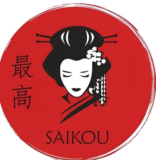 Логотип суши-бара Saikou в Тбилиси