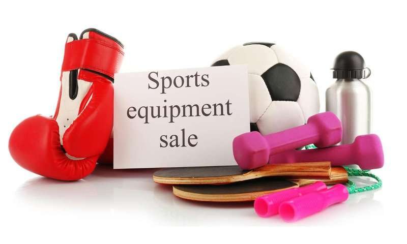 sale of sports equipment