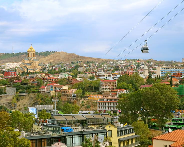 Канатная дорогая Тбилиси