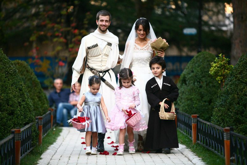семья грузинская