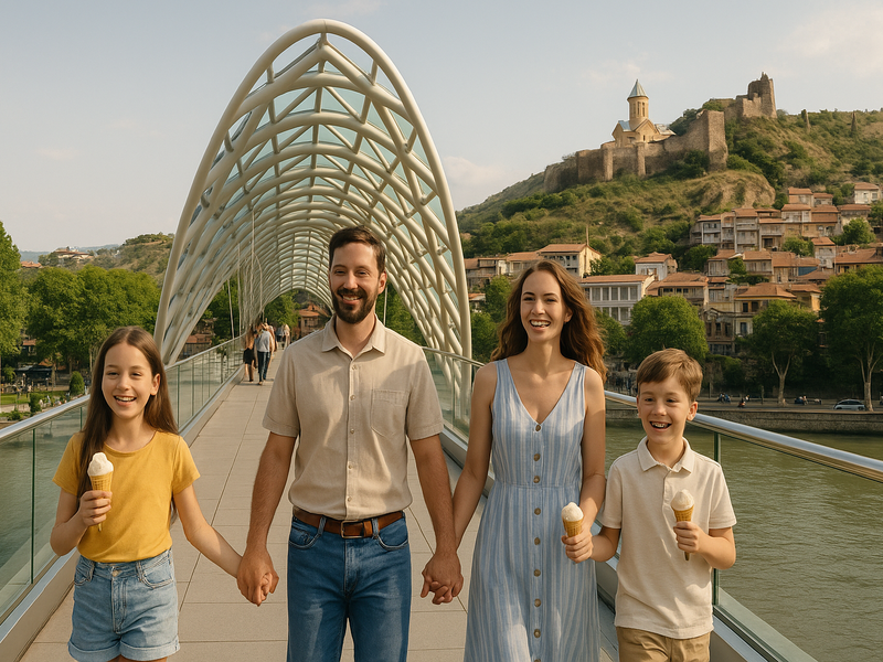 👨‍👩‍👧‍👦 Три дня в Тбилиси с детьми 2025 — без спешки и с удовольствием