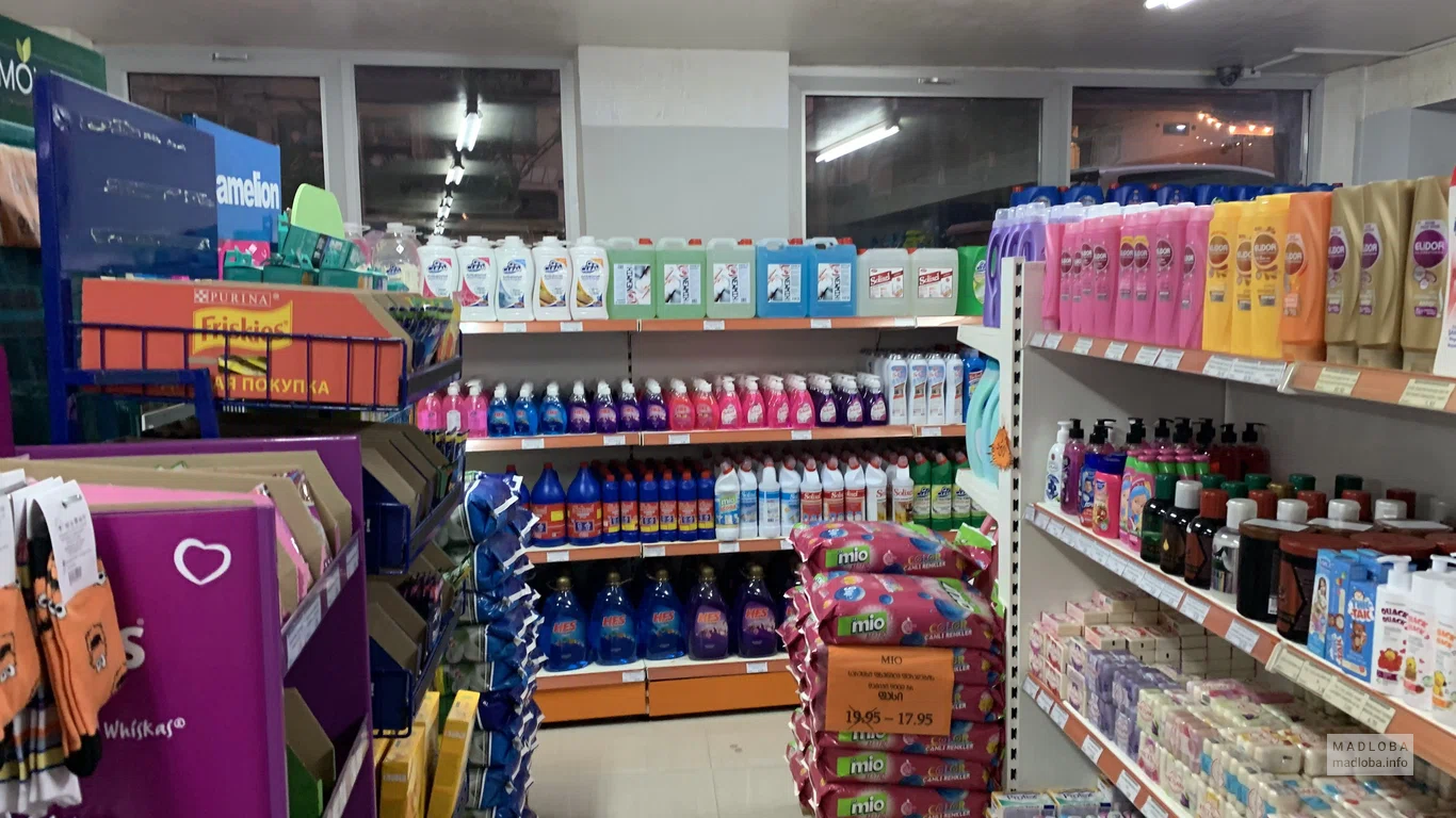 Жидкое мыло в супермаркете Турса