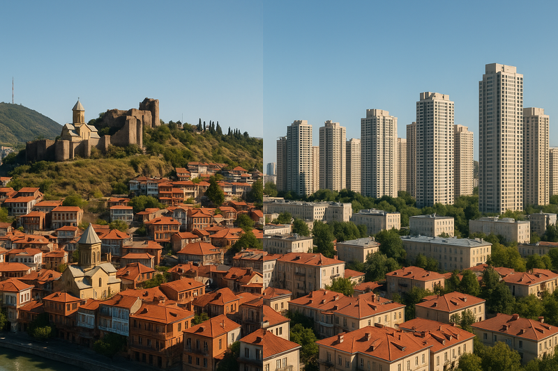Comparison of residential complex markets between Tbilisi and Moscow