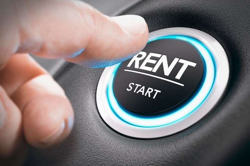 start button rent