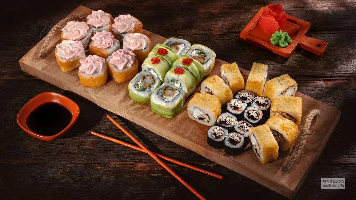 Sushi Way — суши на вынос и доставка по Тбилиси