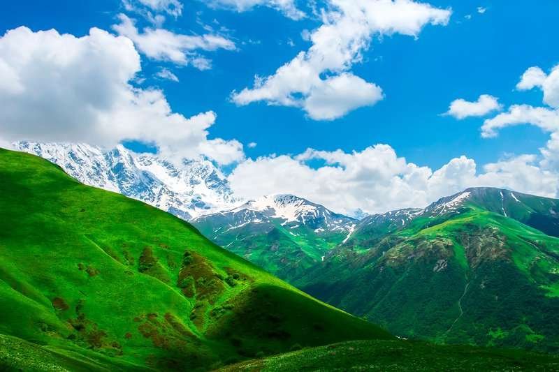 Mountains in Svaneti