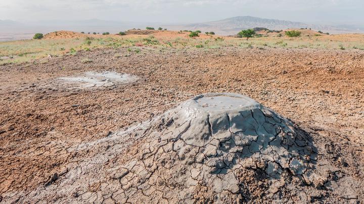 Tepa Mud volcanoes