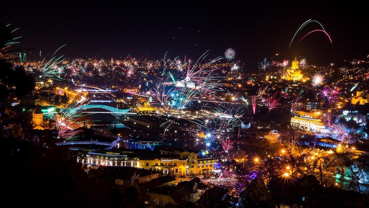 Новый год с грузинской атмосферой