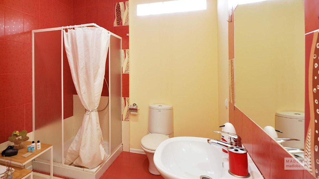 Ванная комната в Бутик-отеле "Террас Гарден"