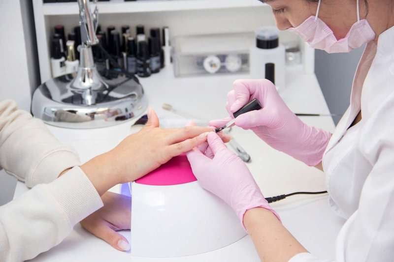 Hygiene and safety in a nail salon