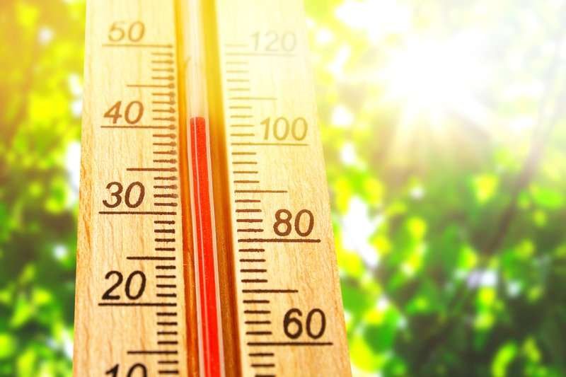 It's 40 degrees Celsius outside