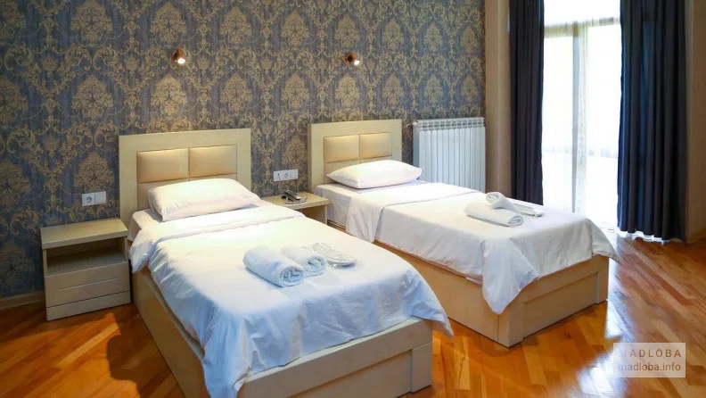 Односпальные кровати в отеле Тифлийские Холмы