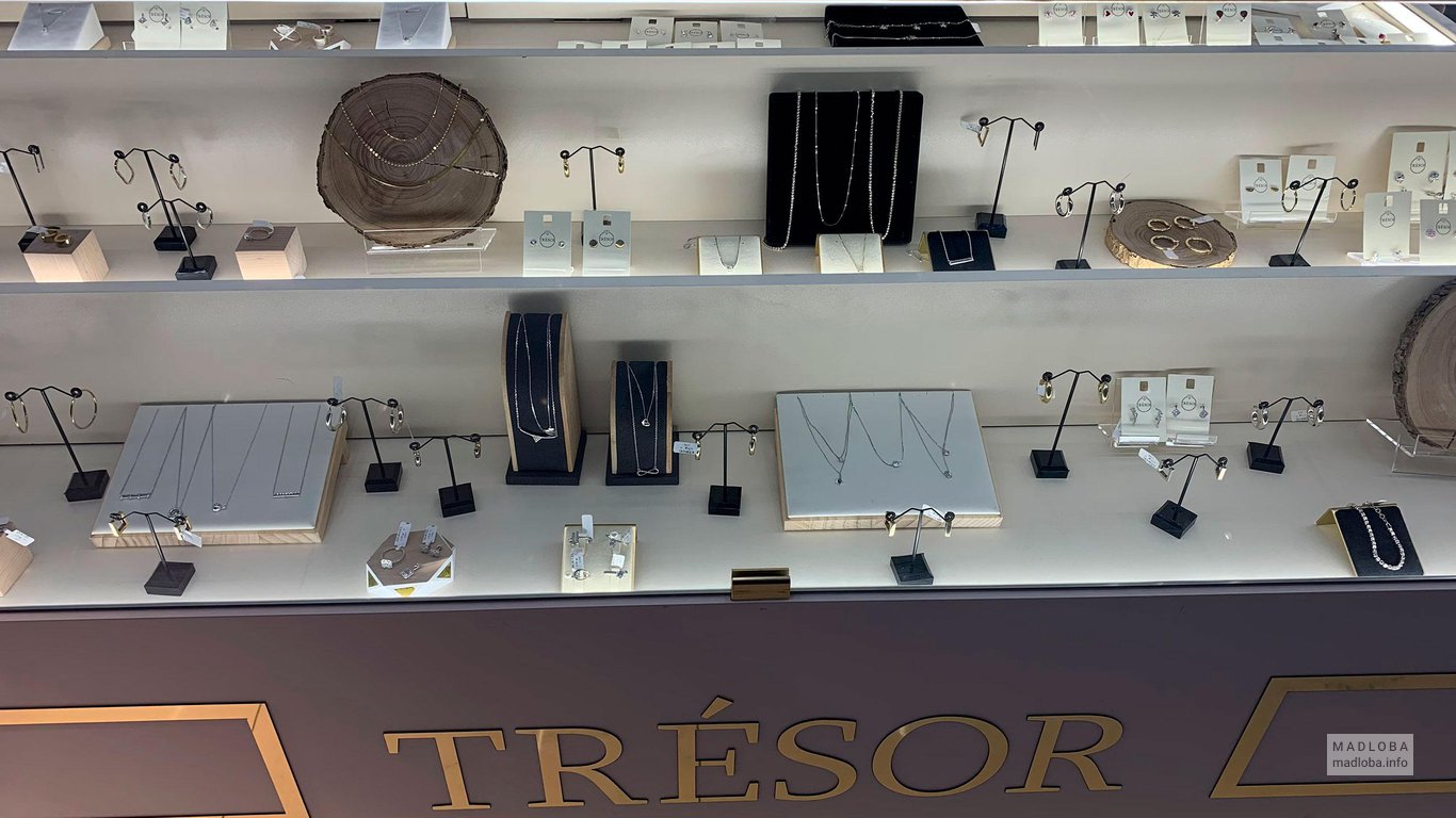 Витрина ювелирного магазина Tresor