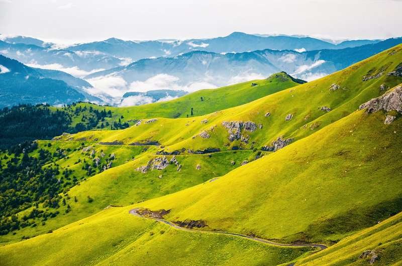 Road in the Javakheti region