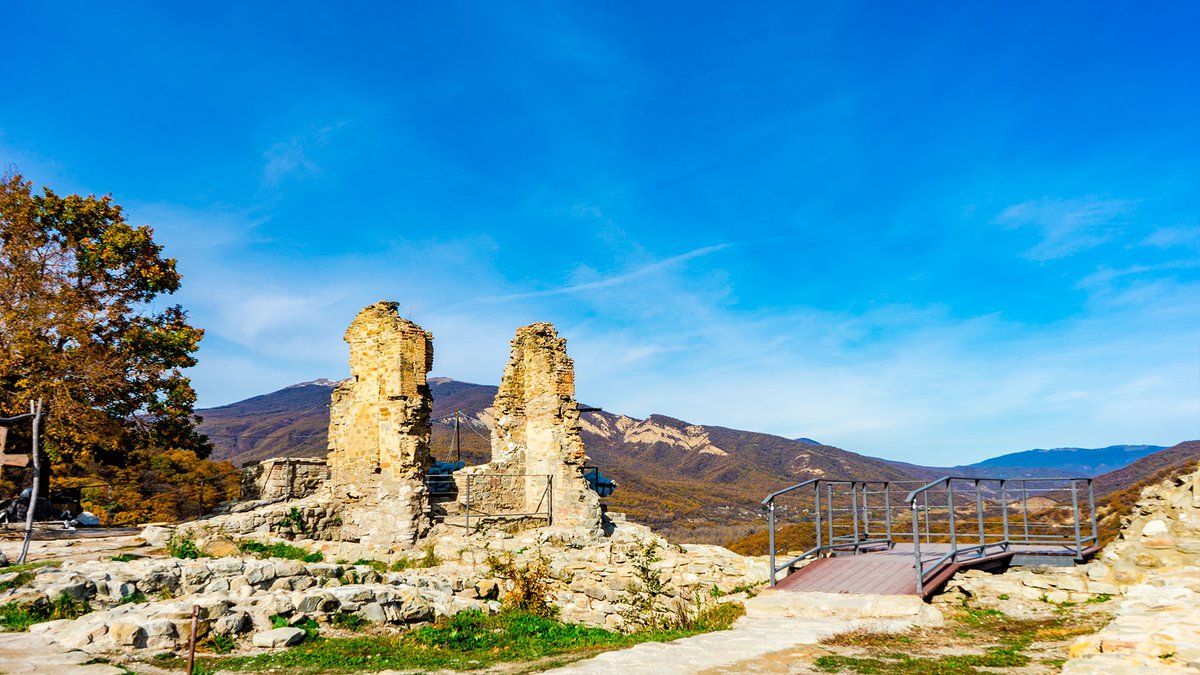 Руины крепости Уджарма