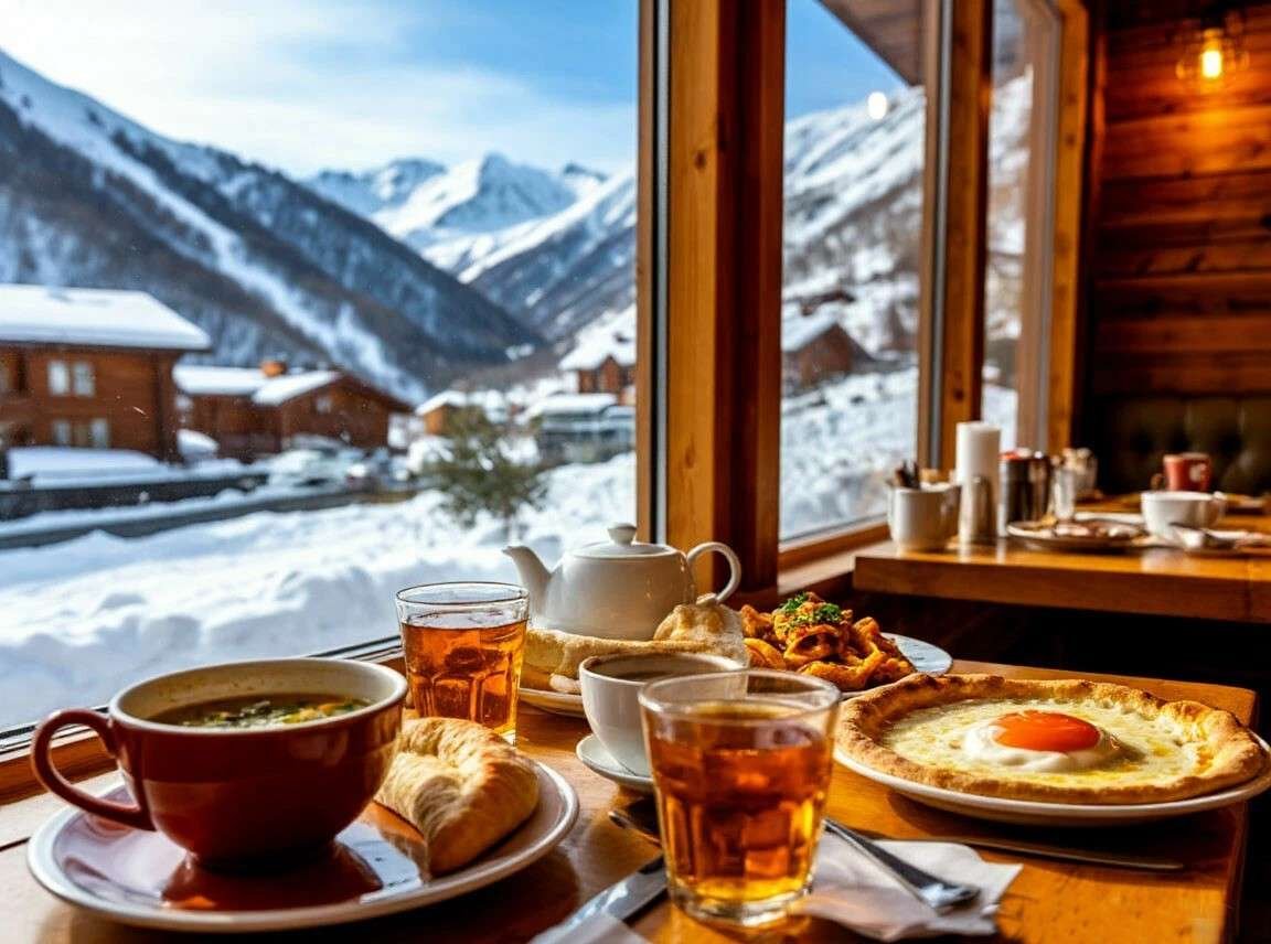 Where to eat inexpensively and deliciously in Gudauri