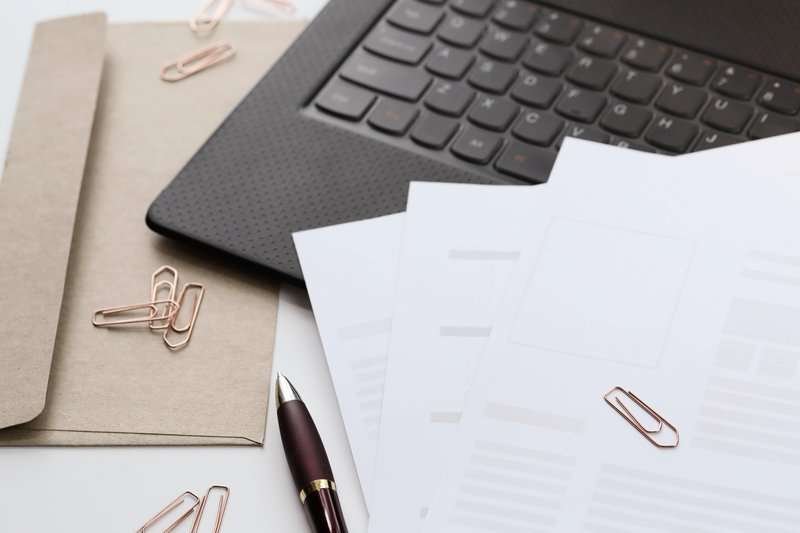 workplace and office table