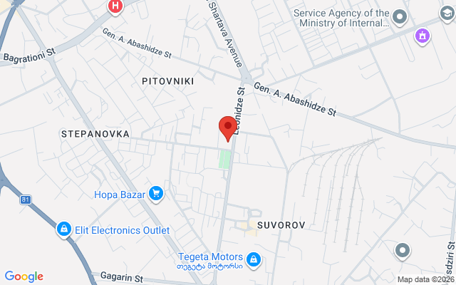 Карта расположения
