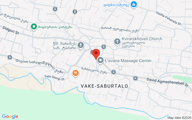 Карта расположения