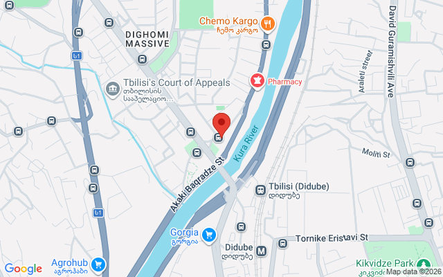 Карта расположения