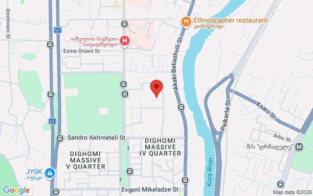 Карта расположения