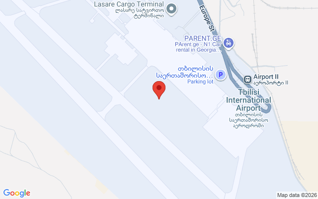 Карта расположения