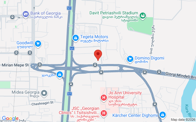 Карта расположения