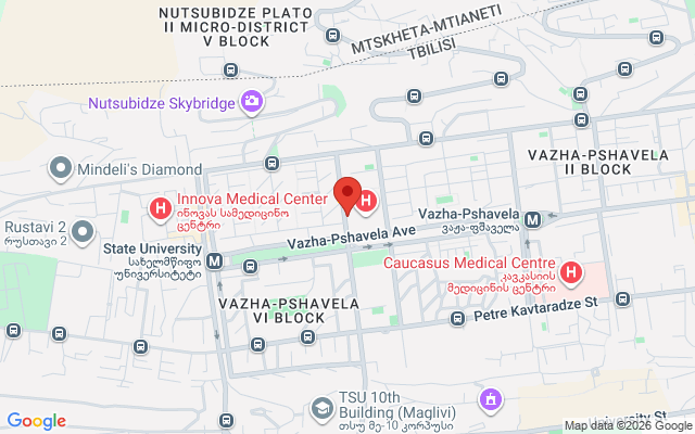 Карта расположения