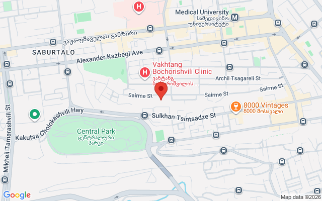 Карта расположения