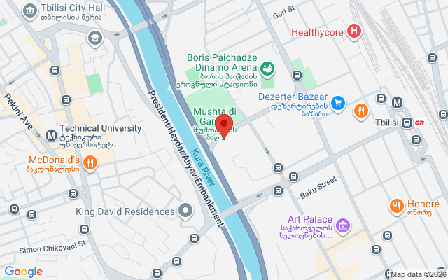 Карта расположения