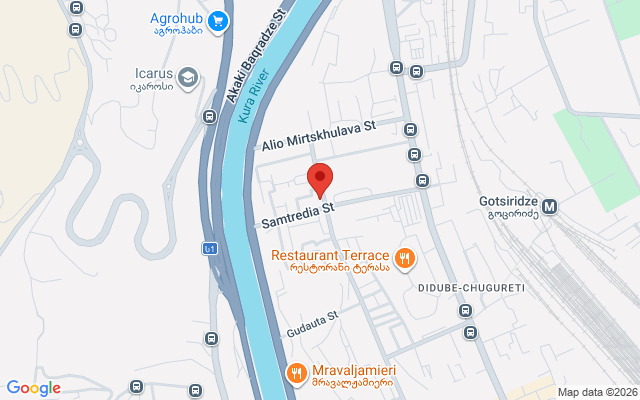 Карта расположения