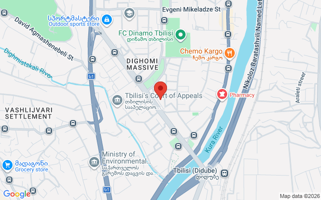Карта расположения