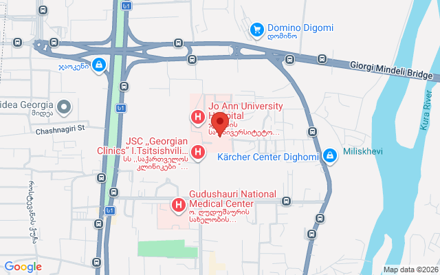Карта расположения