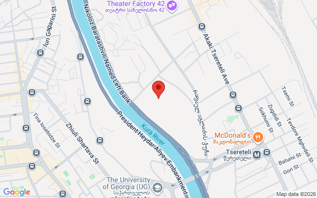 Карта расположения
