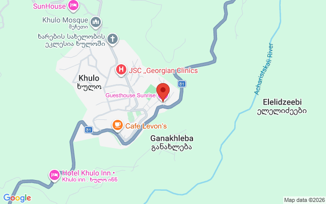 Карта расположения