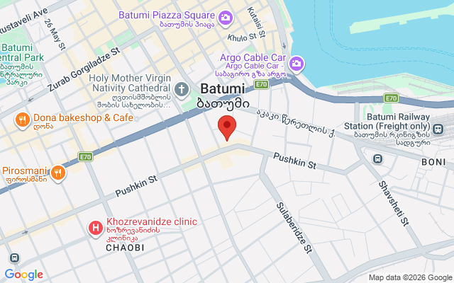 Карта расположения