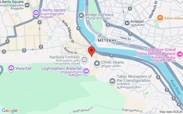 Карта расположения