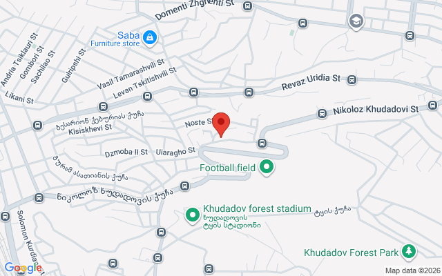 Карта расположения