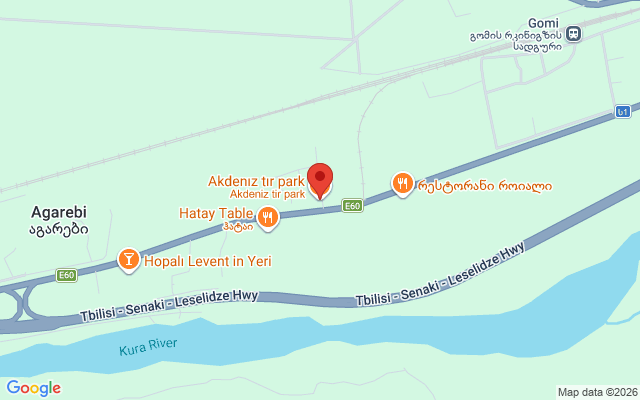 Карта расположения