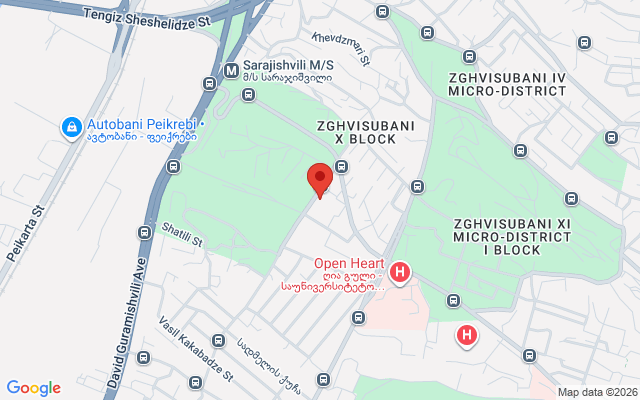 Карта расположения