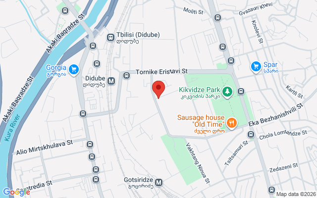 Карта расположения