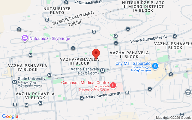 Карта расположения