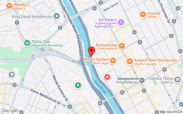 Карта расположения